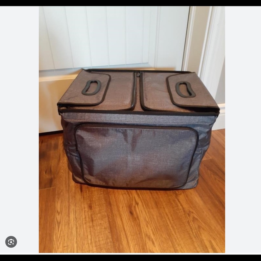 Thirty-One Cart & Go Thermal in Charcoal - Picture 2 of 6